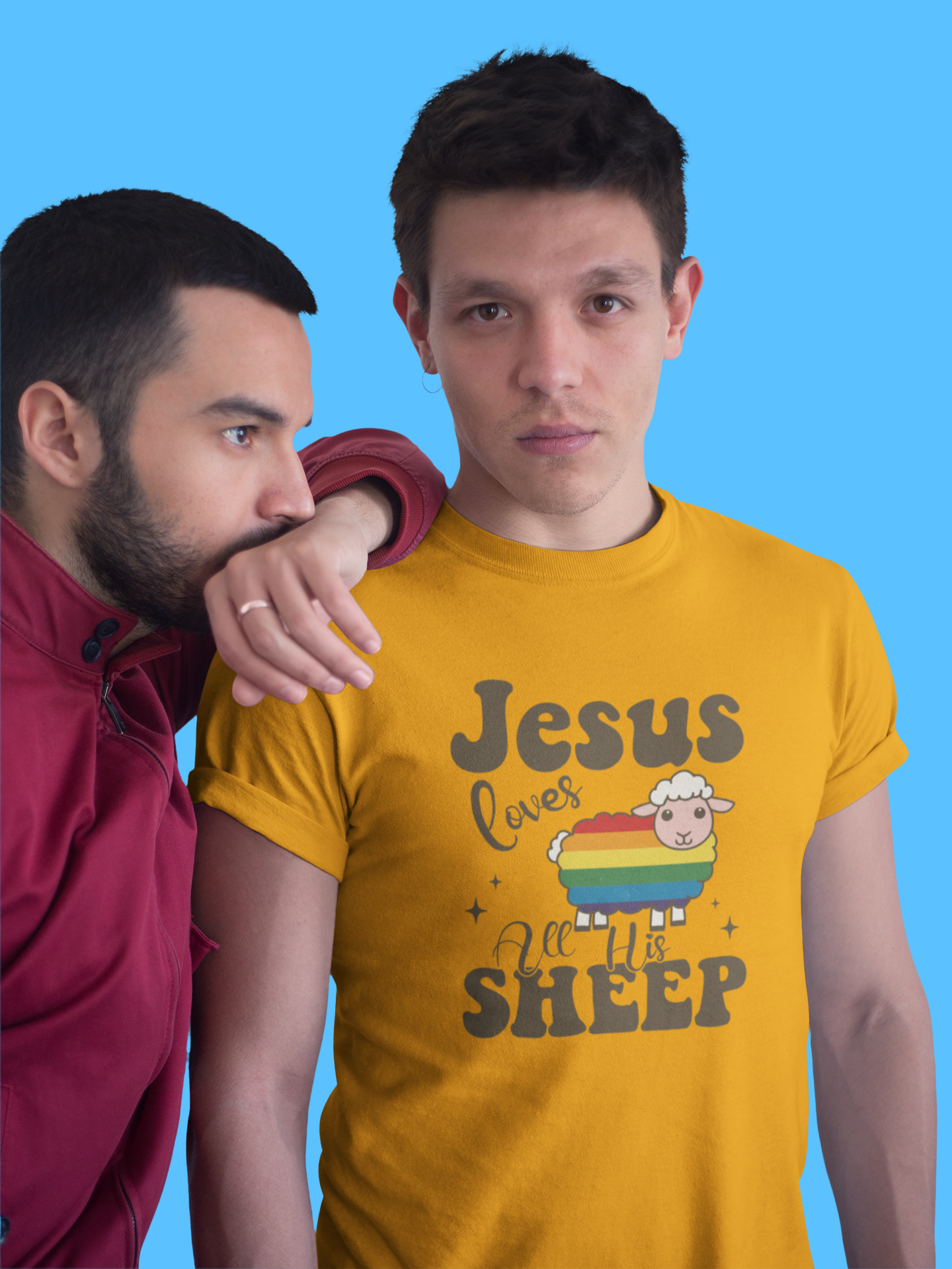 🙏🐑 Jesus Loves All His Sheep DTF Transfer FT190