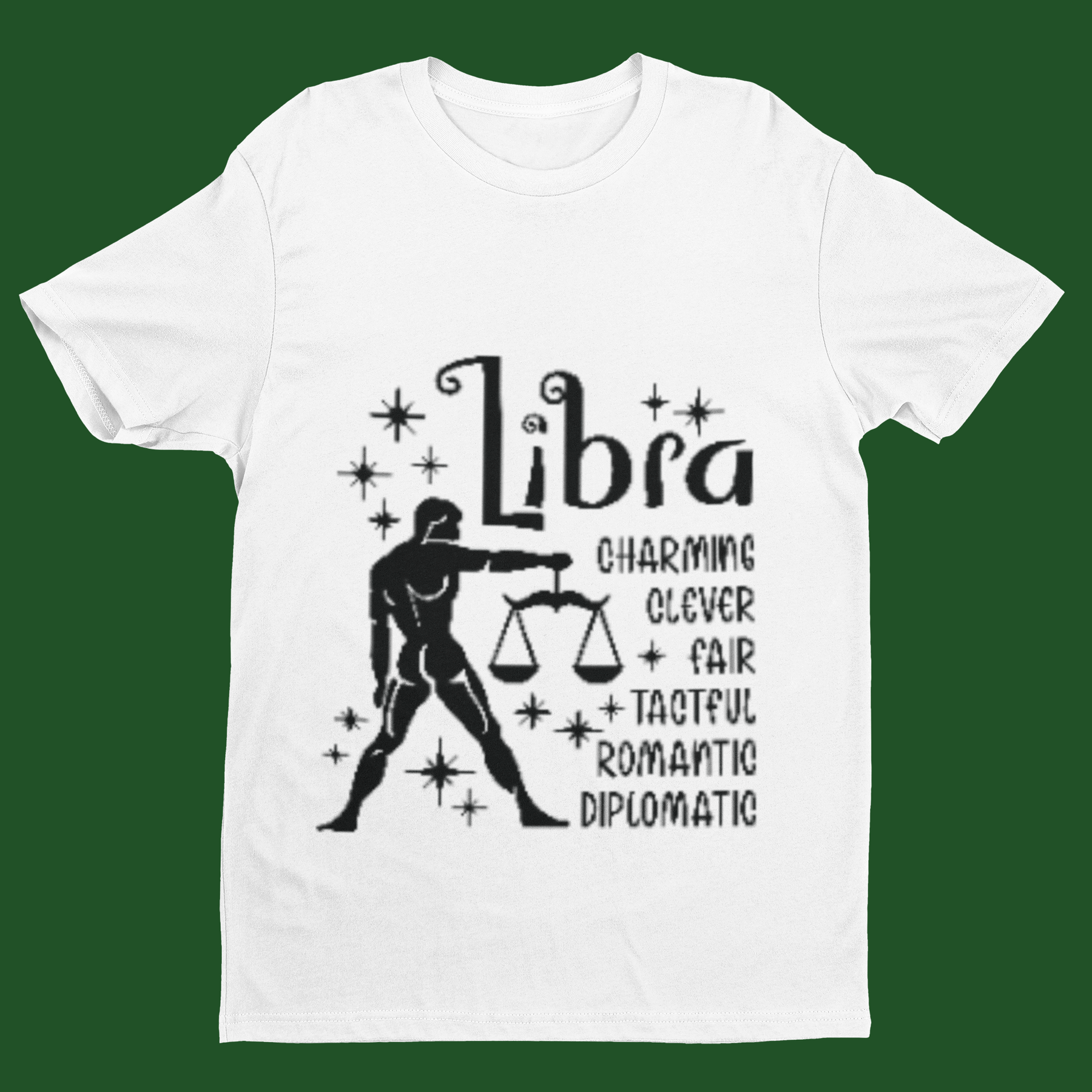 ♎⚖️ Libra Zodiac – Balance & Harmony DTF Transfer FT889
