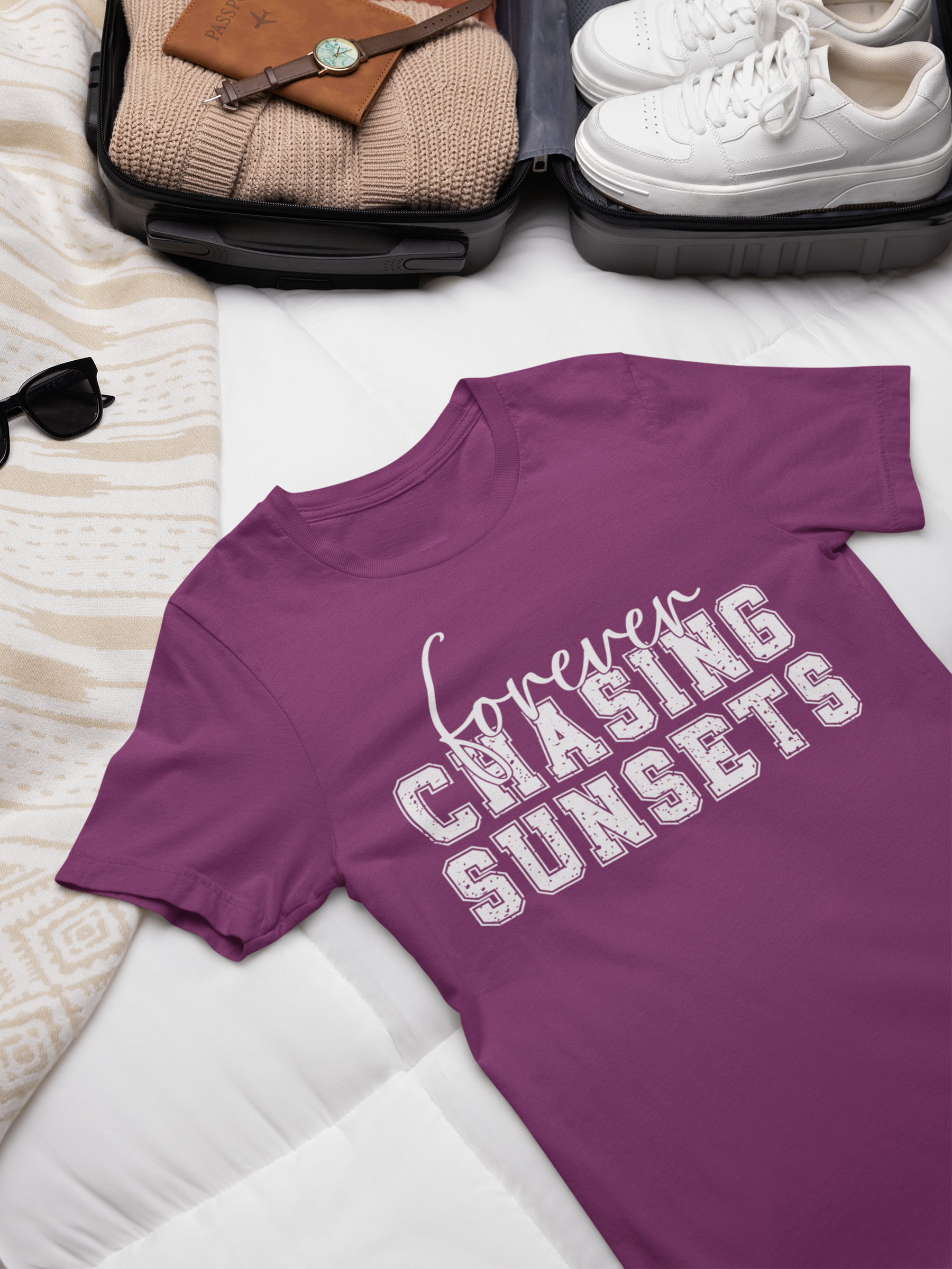 🌅 Forever Chasing Sunsets DTF Transfer FT260