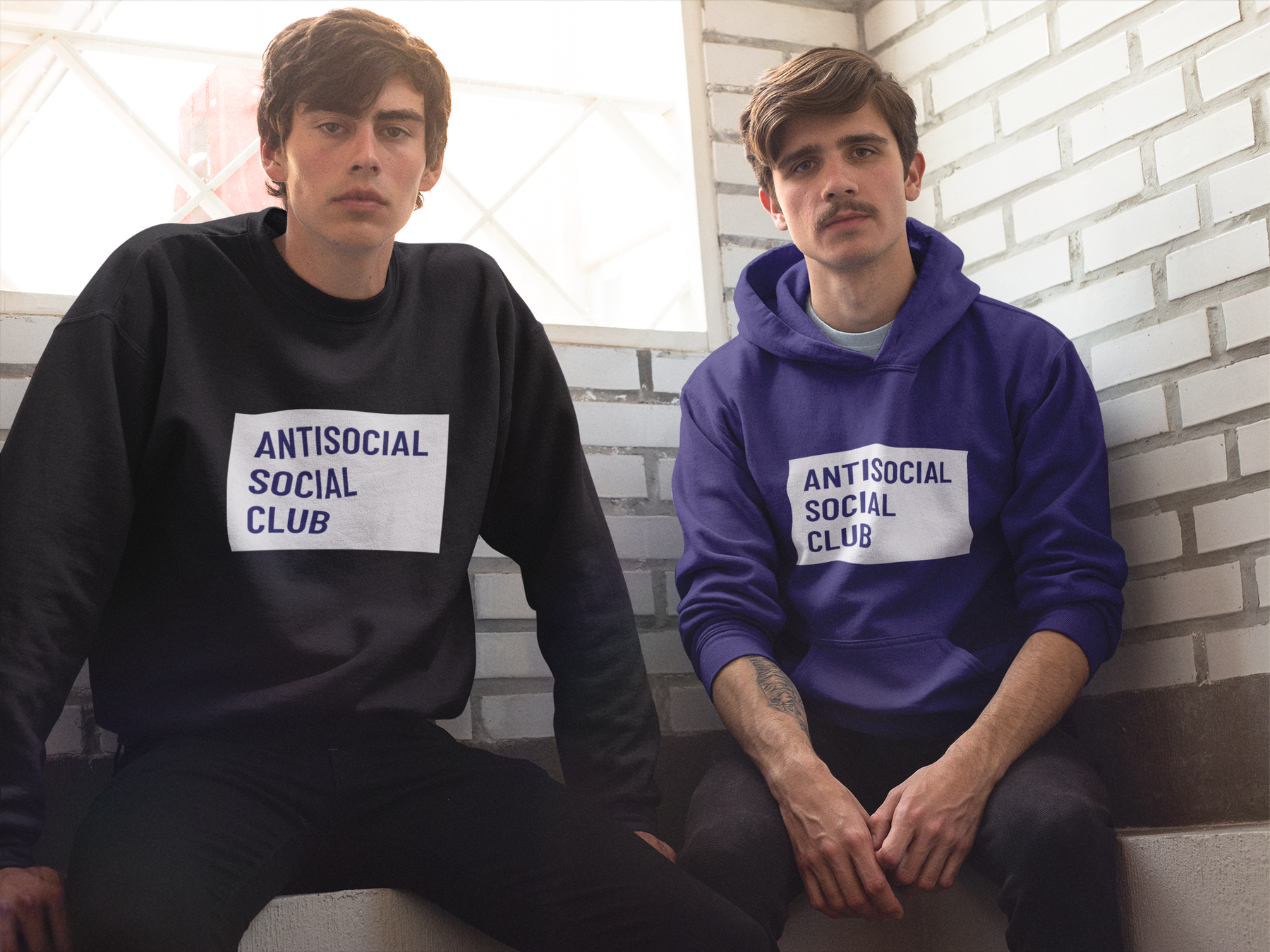 🚫🗣️ ANTISOCIAL SOCIAL CLUB | Minimal Statement DTF Transfer FT840