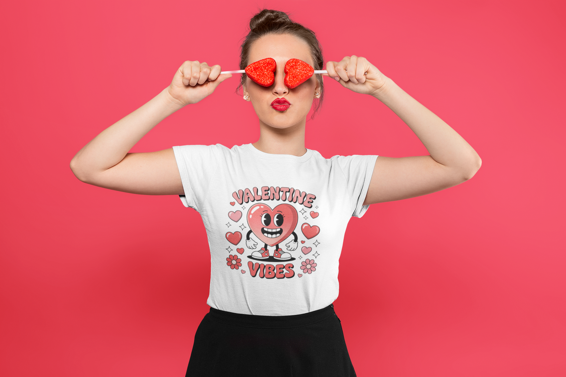 💘 Valentine Vibes – Valentine’s Day | DTF Transfer FT1103