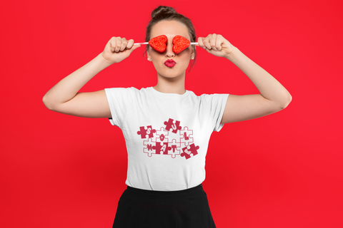 🧩💘 SOUL MATE – Valentine’s Day Puzzle Love | DTF Transfer FT1132