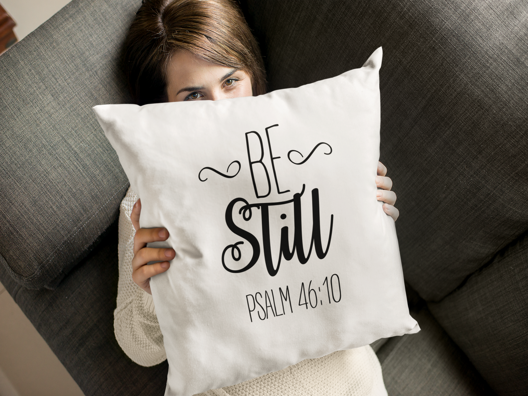 🖤✨ Be Still – Psalm 46:10 | DTF Transfer FT929